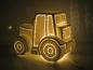 Preview: Porzellanlampe, Tischlampe Traktor, 30356, Kerzenfarm Hahn